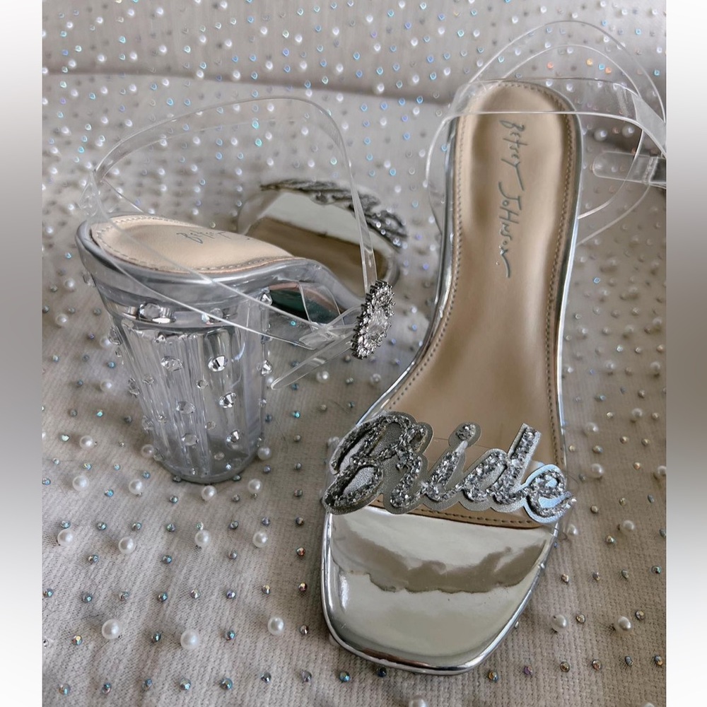 Betsy Johnson Bride Heels